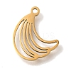 201 Stainless Steel Pendants STAS-R136-01G-07-1