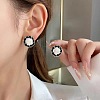 Alloy Enamel Stud Earrings FS-WGE0AD6-42-1