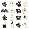 70Pcs 14 Styles Halloween Alloy Enamel Pendants ENAM-CJ0002-18-1