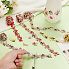 5 Yards 5 Colors Polyester Embroidery Lace Trim OCOR-PH0005-19-5