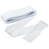 Polyester Deco Mesh Ribbons OCOR-WH0064-76A-1