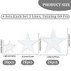 4Bags Acrylic Star Stickers DIY-GF0012-46B-2