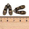 Tibetan Style Alloy Pendants TIBE-B003-13AB-3