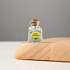 Mini Natural Green Aventurine Chips Bottles Sets G-PW0007-139F-1