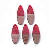Resin & Walnut Wood Pendants RESI-S358-18-M-2