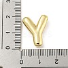 Brass Micro Pave Clear Cubic Zirconia Pendants KK-E093-04G-Y-3