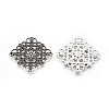 Tibetan Style Filigree Joiners TIBEP-A2690-AS-FF-2