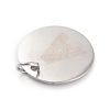 Non-Tarnish 304 Stainless Steel Charms STAS-H159-01P-3