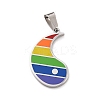 Rainbow Pride Necklace LS-STAS-M292-02P-3