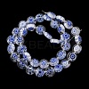 Handmade Millefiori Lampwork Beads Strands LAMP-G164-04L-2