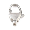 316 Stainless Steel Lobster Claw Clasps LS-STAS-C154-02D-P-1