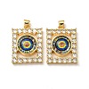 Real 18K Gold Plated Brass Pendants KK-L209-006G-08-1