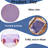 10 Yards Lucency Polyester Pleated Lace Trim OCOR-GF0004-74I-5