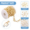 DIY Aluminium Paperclip Chains Bracelets/Necklaces Making Kit DIY-TA0012-92-4
