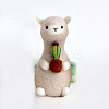 Alpaca Wool Felt Needle Felting Kit with Instructions DOLL-PW0004-04C-1