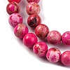 Dyed Natural Regalite/Imperial Jasper/Sea Sediment Jasper Beads Strands G-B124-C02-07-4