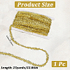 25 Yards Polyester Filigree Sparkle Tinsel Hanging Garland DIY-CY0001-97C-2