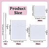 150Pcs Nail Coloring Paper MRMJ-OC0004-14-2