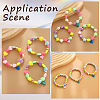 1400Pcs Acrylic & CCB Plastic & ABS Plastic DIY Jewelry Findings Kits DIY-PA0001-45-5