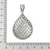 304 Stainless Steel Pendants STAS-F310-11P-3
