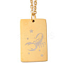 Golden 202 Stainless Steel Constellation Pendants Necklaces LS-NJEW-K380-02G-01-1