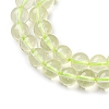 Natural Lemon Quartz(Heated) Beads Strands G-G286-A04-6mm-4
