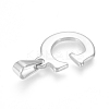 Non-Tarnish 304 Stainless Steel Pendants STAS-F106-95P-G-01-2