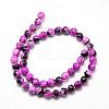 Natural Fire Crackle Agate Bead Strands G-K166-06F-6mm-07-2