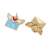 Brass Micro Pave Cubic Zirconia Pendants KK-L241-04G-2