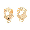 Brass Stud Earring Findings KK-N231-415-2