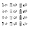42Pcs 3 Style 303 Stainless Steel Beads STAS-UN0055-45-1
