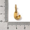 Brass Micro Pave Cubic Zirconia Pendants KK-K345-13J-G-3