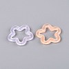 Transparent Luminous Acrylic Pendants TACR-T007-12-2