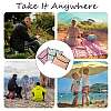 Portable Tartan Patern Non Woven Picnic Mat JX572B-02-7