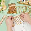 1 Yard Glass Beaded Tassel Ribbon OCOR-BC0007-52A-3