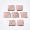 Resin & Wood Cabochons X-RESI-S358-90E-1