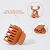 DICOSMETIC 16Pcs 8 Styles PC Plastic Claw Hair Clips OHAR-DC0001-01-5