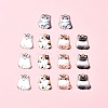 14Pcs 5 Styles Alloy Enamel Pendants ENAM-FS0001-95-9
