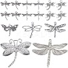 52Pcs Tibetan Style Alloy Big Pendants TIBE-SC0009-33-1