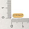 304 Stainless Steel Oval Connector Charms LS-STAS-Q306-01G-G-3