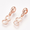 Alloy European Dangle Charms X-MPDL-S067-010RG-2