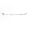 Tarnish Resistant 304 Stainless Steel Chain Extender X-STAS-H349-E-01P-1