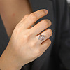 201 Stainless Steel Finger Rings FS-WG07FAA-04-2