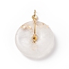 Natural Quartz Crystal Pendants G-E088-02G-05-2