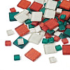 272Pcs 2 Style Square Transparent Glass Cabochons GLAA-EL0001-01C-2