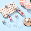 20Pcs 2 Styles Column Glass Screw Top Bead Storage Tubes CON-YW0001-89-5