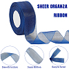 1 Rolls Sheer Organza Ribbon SRIB-CY0001-22B-08-3
