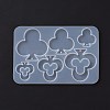 DIY Playing Card Theme Pendants Silicone Molds DIY-C076-01D-3