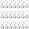 24Pcs Brass Bell Pendant Decorations AJEW-BM0001-14-7