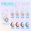 Natural & Synthetic Gemstone Keychain KEYC-TAC00041-3